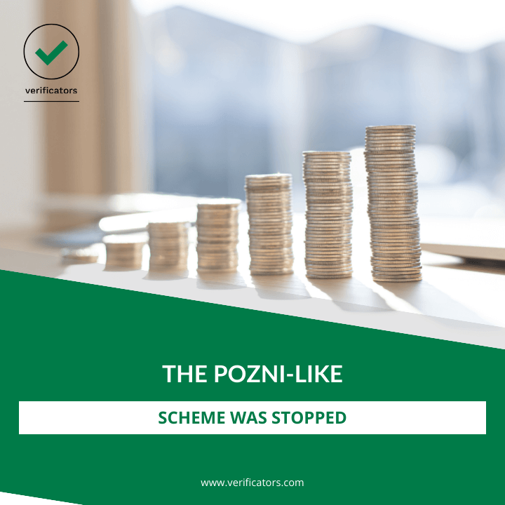 The Ponzi-like scheme was stopped