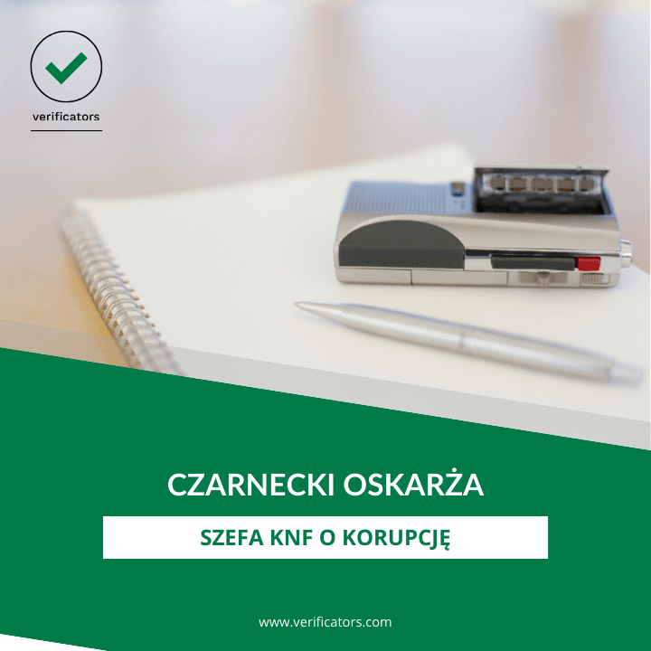 Czarnecki oskarża szefa KNF o korupcję