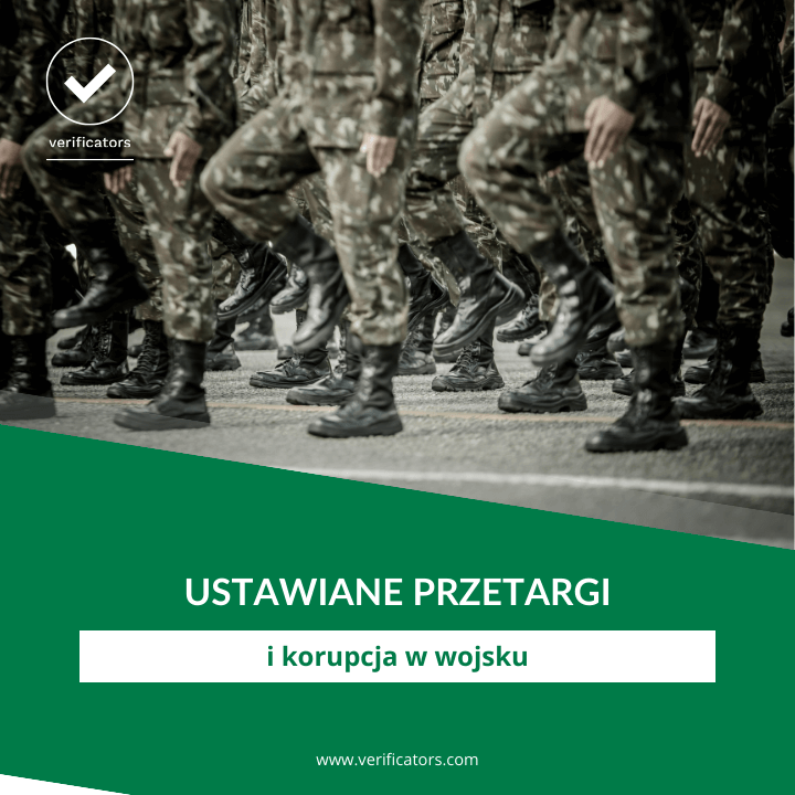 Ustawiane przetargi i korupcja w wojsku
