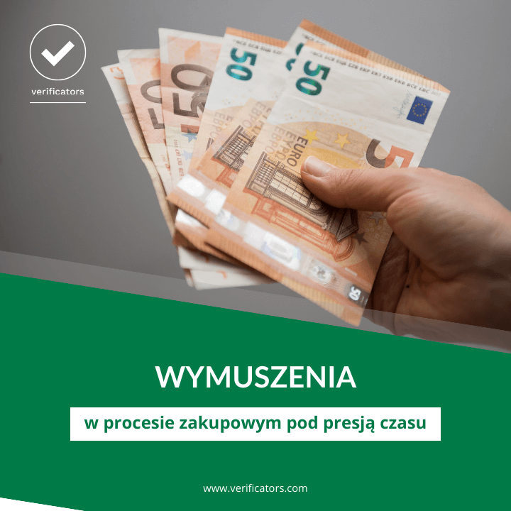 Wymuszenia w procesie zakupowym pod presją czasu