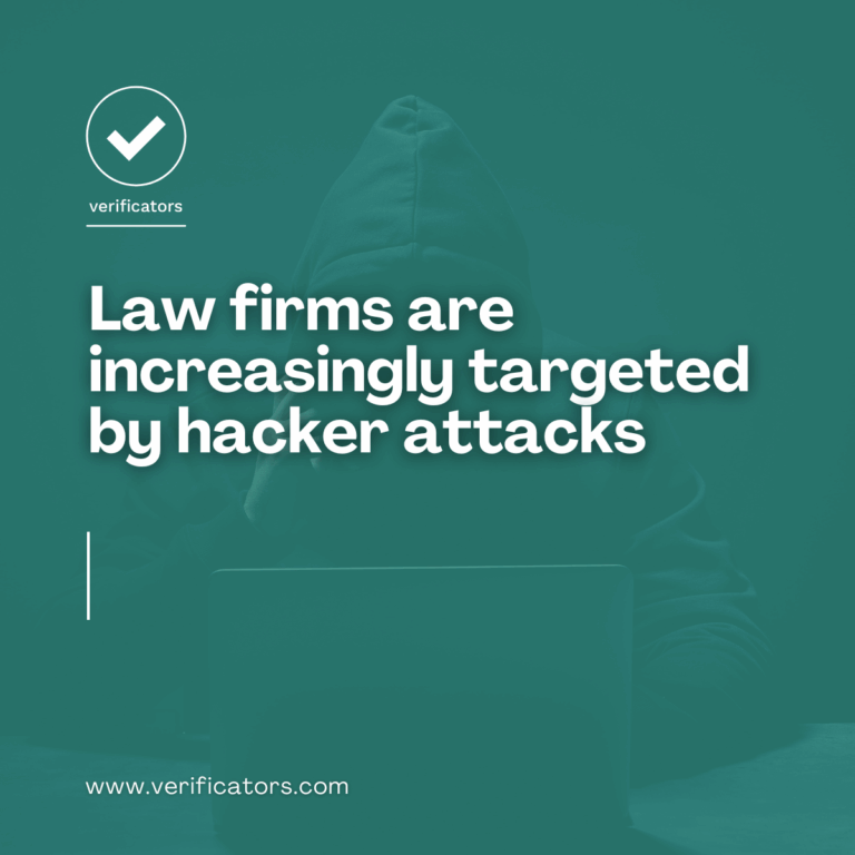 Law firms are increasingly targeted by hacker attacks