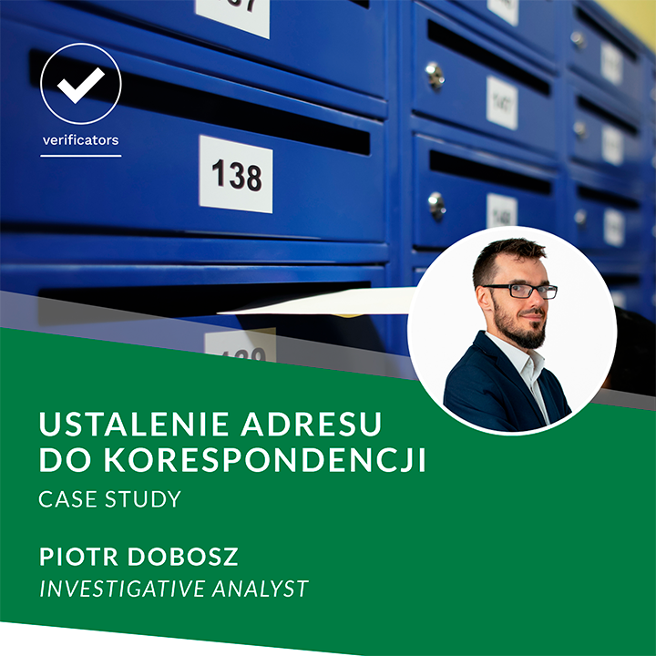 Ustalenie adresu do korespondencji