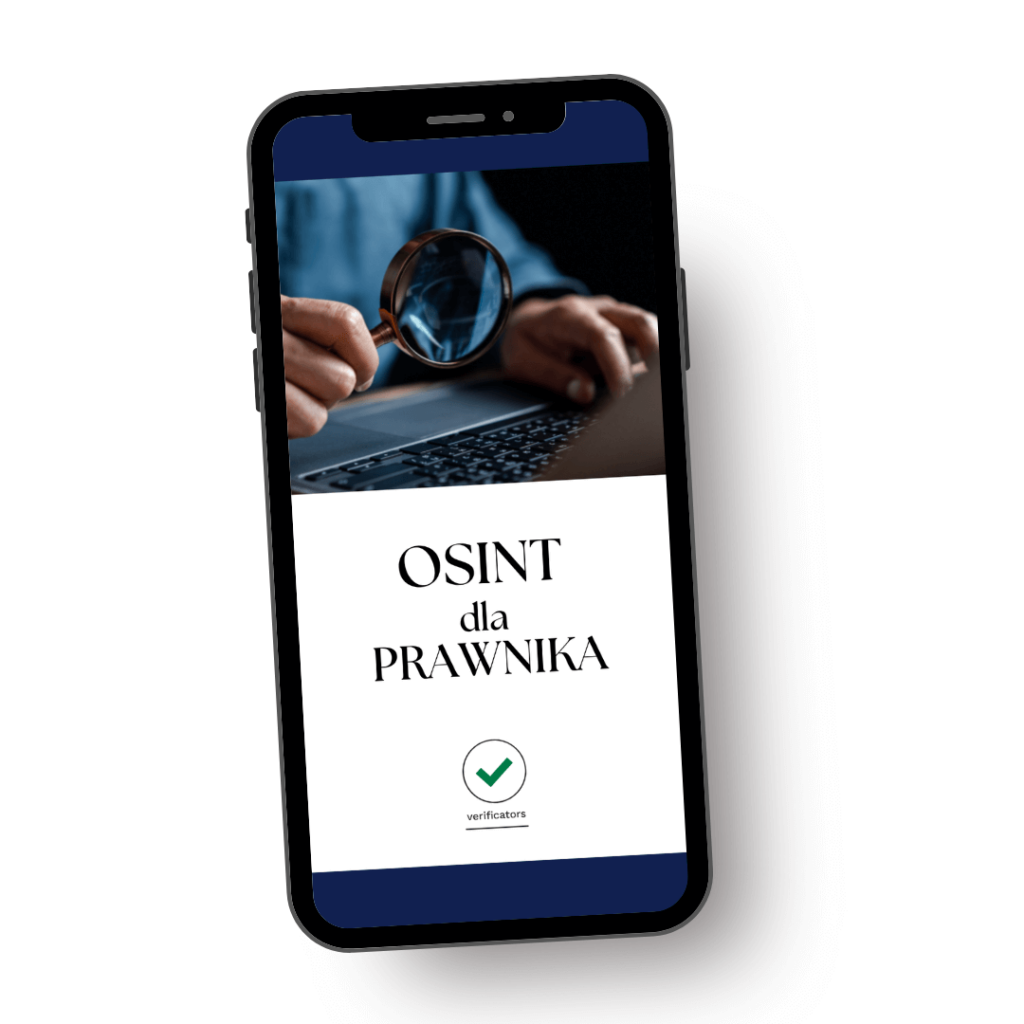 Osint dla prawnika - ebook