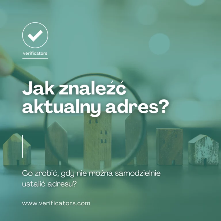 Jak znaleźć aktualny adres do korespondencji?