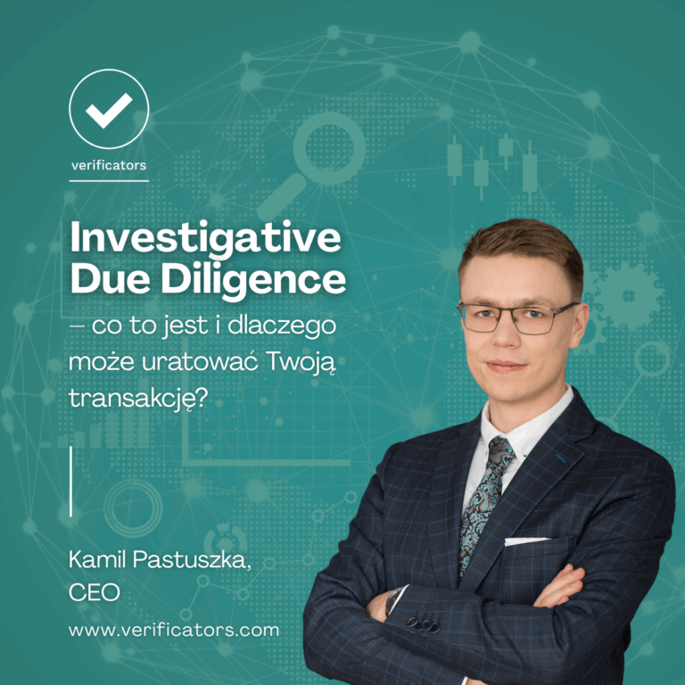 Investigative Due Diligence – co to jest i dlaczego może uratować Twoją transakcję?