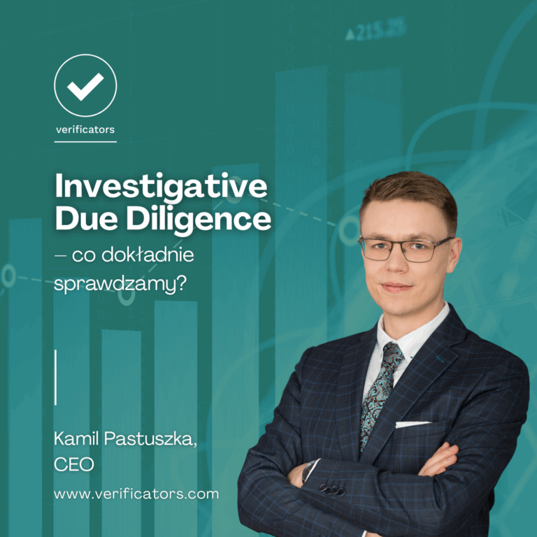 Investigative Due Diligence – co dokładnie sprawdzamy