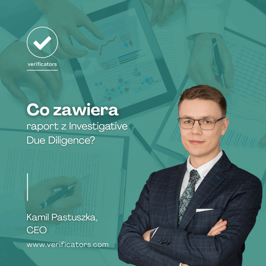 Co zawiera raport z Investigative Due Diligence?