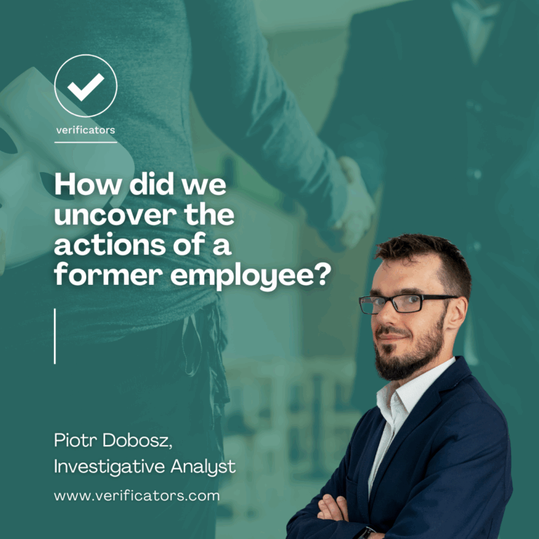 How did we uncover the actions of a former employee?