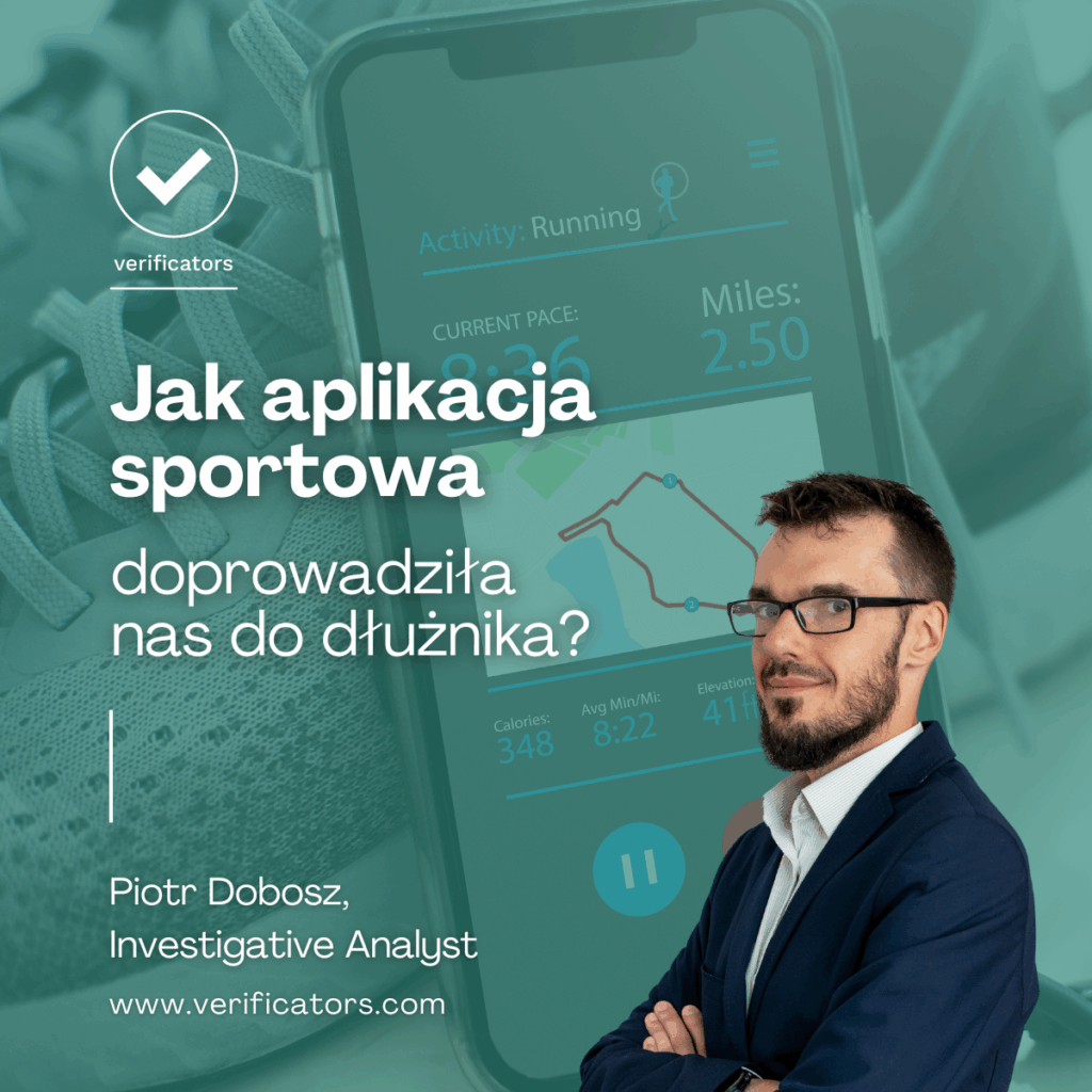 Jak aplikacja sportowa doprowadziła nas do dłużnika