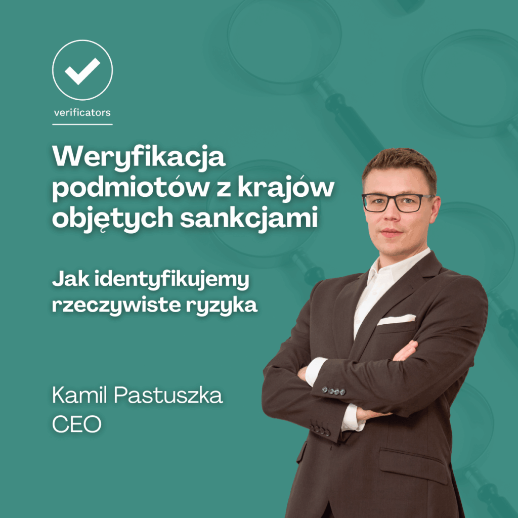 Weryfikacja podmiotów z krajów objętych sankcjami